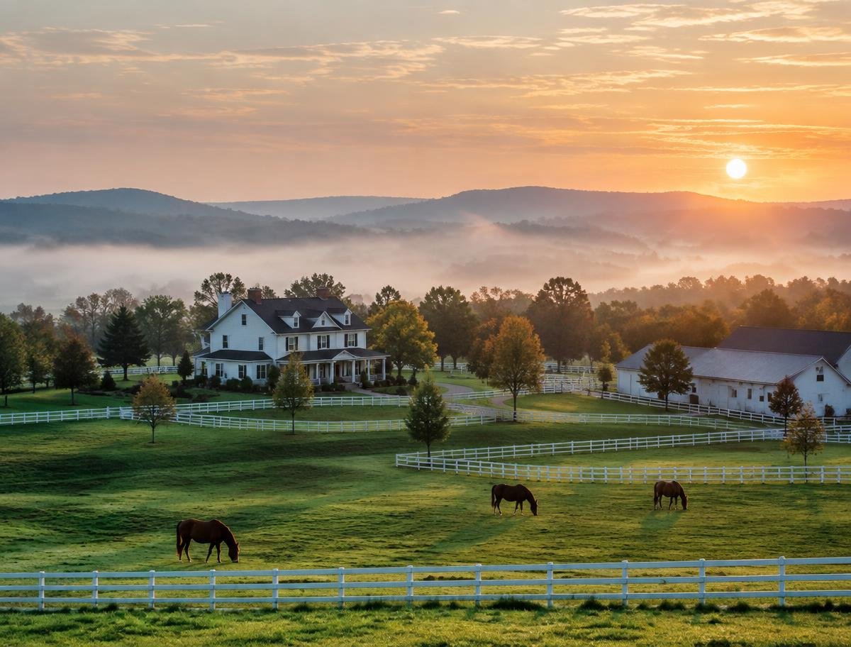 Trinity Farms estate in North Georgia
